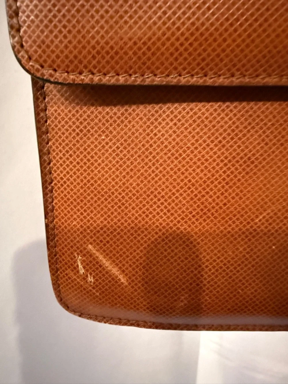 Bottega Veneta Briefcase Leather Cognac Brown, Key & Dust Bag Vintage Luxury